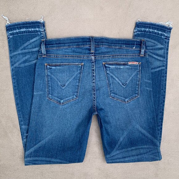 Hudson Krista Ankle Skinny Mid Rise Released Hem Jeans Sz27 - Picture 8 of 14